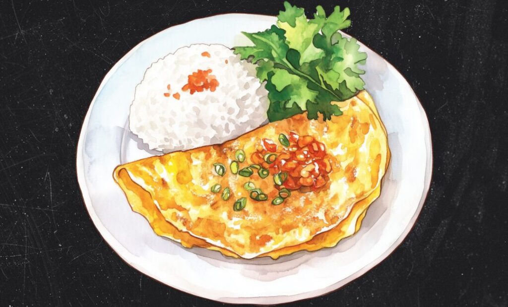 オムレツで太る原因とカロリーの真実