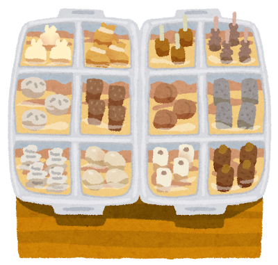 コンビニおでんのカロリーと糖質