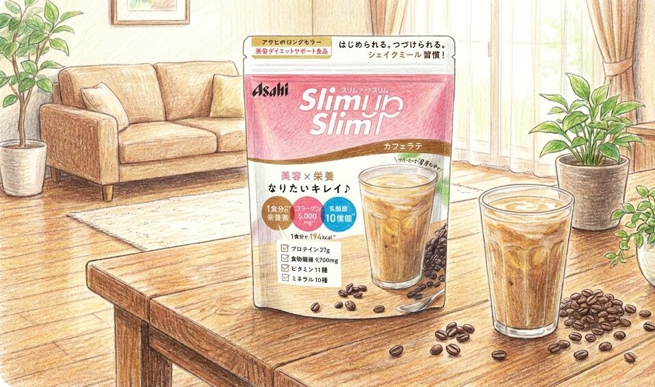 スリムアップスリムの10日間の効果と痩せる仕組み