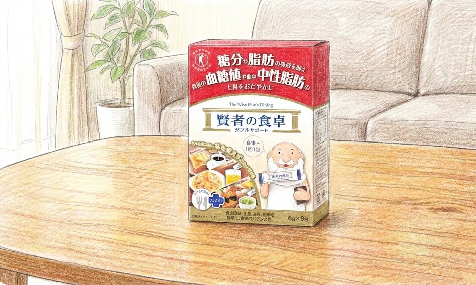 大塚製薬の賢者の食卓の口コミで見る効果と副作用