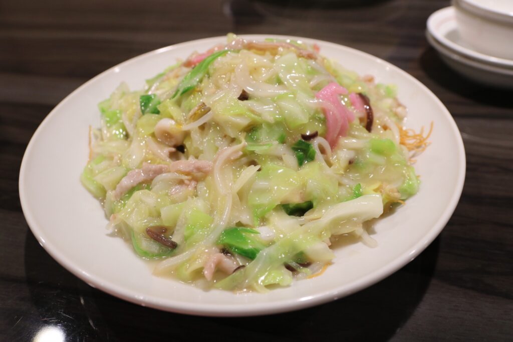 皿うどんで太るのを回避する技術