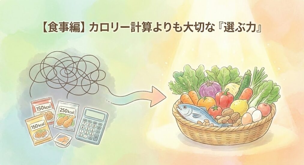 STEP2：【食事編】カロリー計算よりも大切な「選ぶ力」