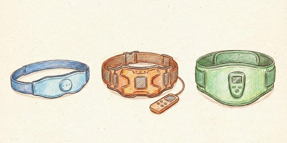 タイプ別EMS腹筋ベルトのおすすめモデル比較