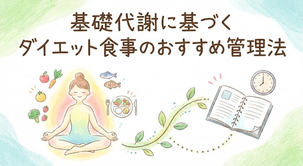 基礎代謝に基づくダイエット食事のおすすめ管理法