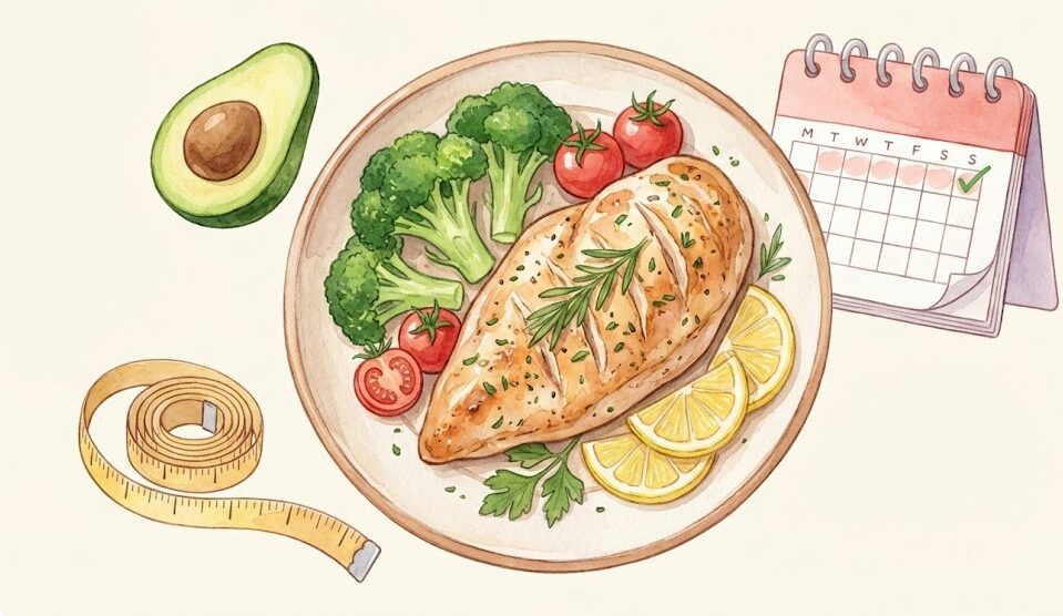 鶏胸肉ダイエットを1週間で成功させる効果とやり方