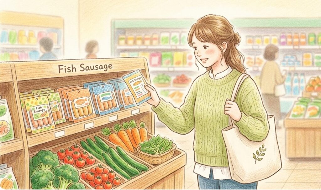 ダイエット中の魚肉ソーセージの選び方
