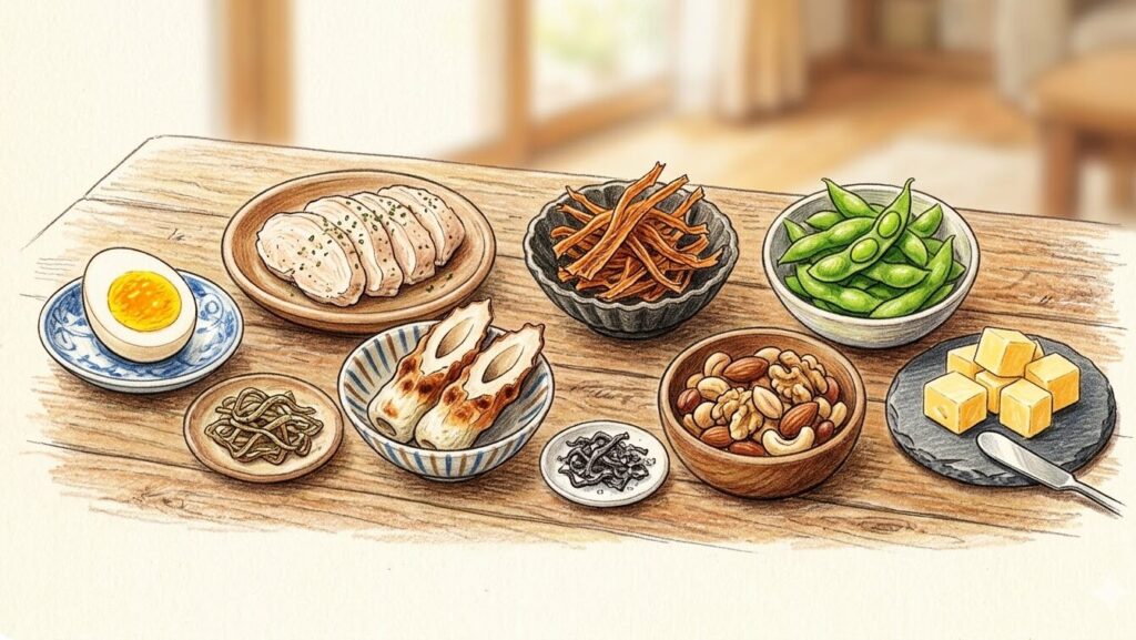 ダイエット向けしょっぱいおやつの選び方