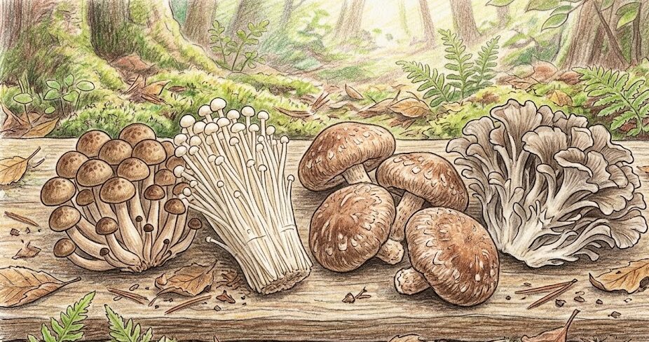 ダイエット中の味噌汁で太る：きのこ等痩せる具材でデトックス