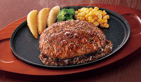 ジョイフルでダイエット中！おすすめメニュー：ペッパーハンバーグ