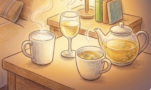 睡眠前の食事とおすすめの飲み物